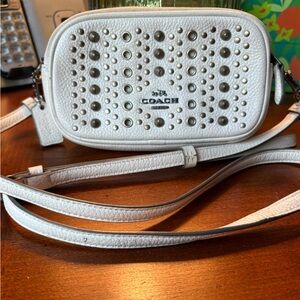 Coach White Crossbody Bag